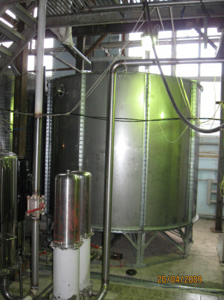Резервуар 12м3 для ликеро-водочного завода